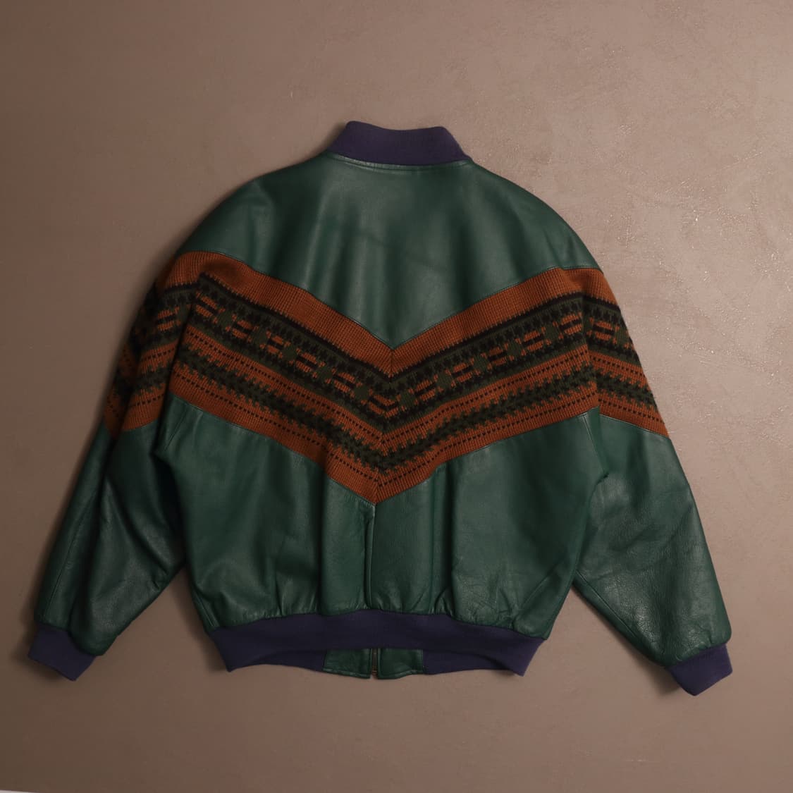 90's 빈티지 웨스턴 나바호 레더 봄버자켓 A1680 상품이미지5