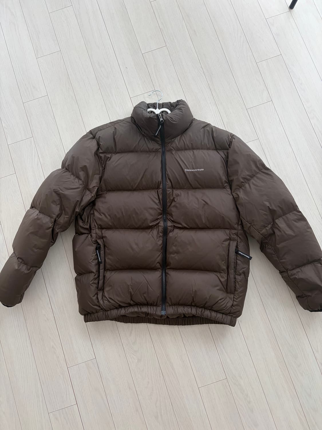 24fw 패딩 브라운 M 상품이미지1
