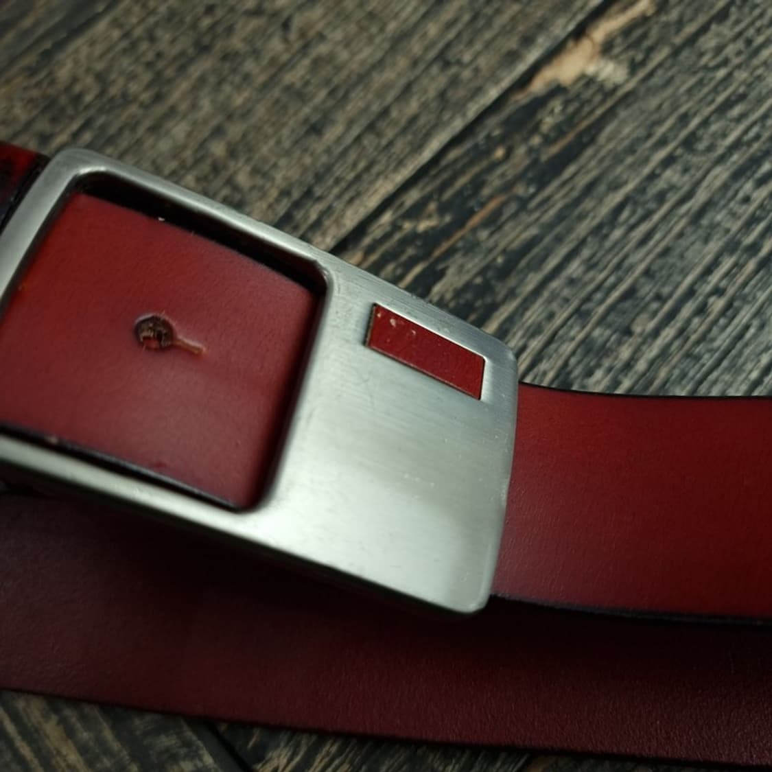 [겟유즈드] 로고 각인 빈티지 벨트 M19407 상품이미지7