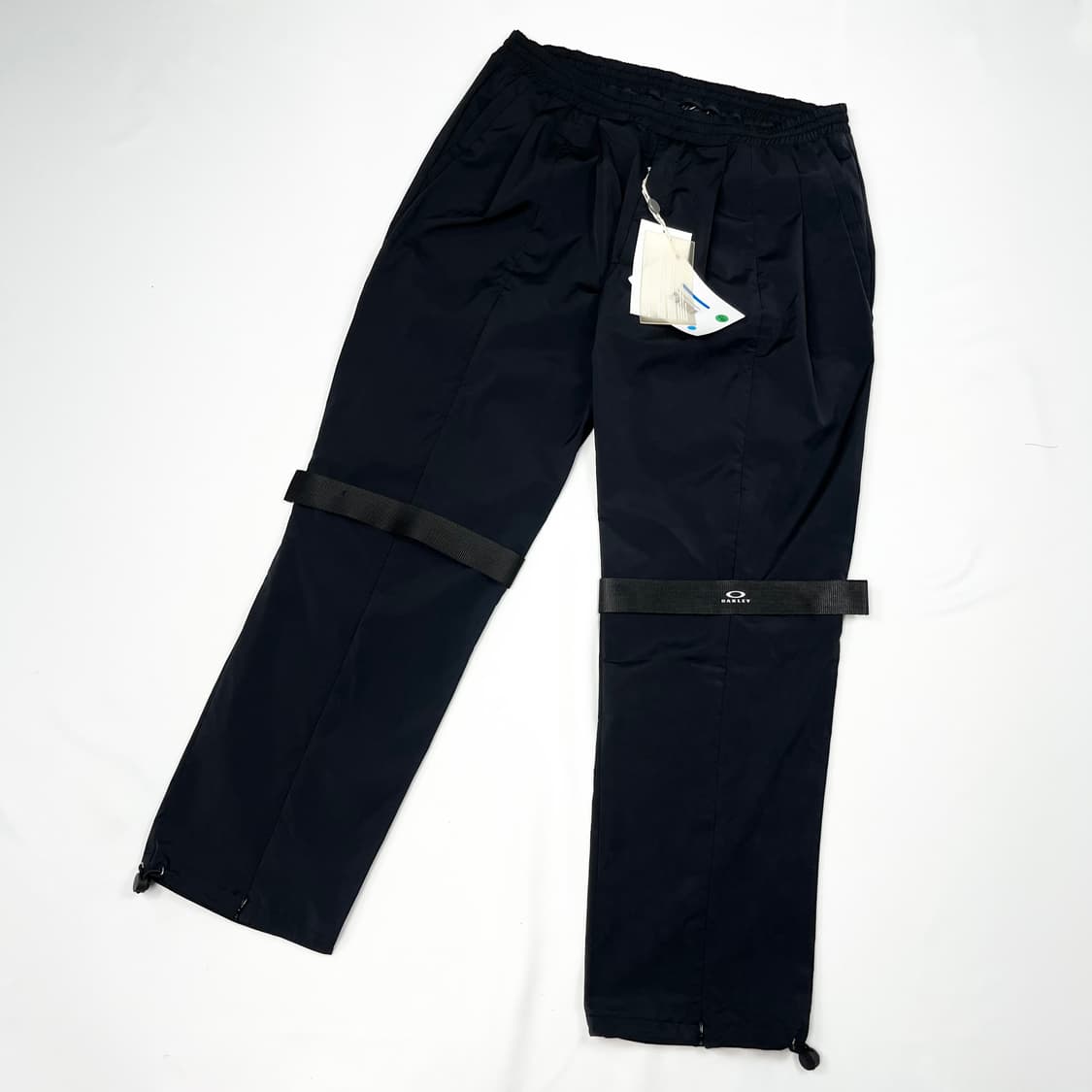 오클리 사무엘로스 블랙 테이프 트랙 팬츠 상품이미지1