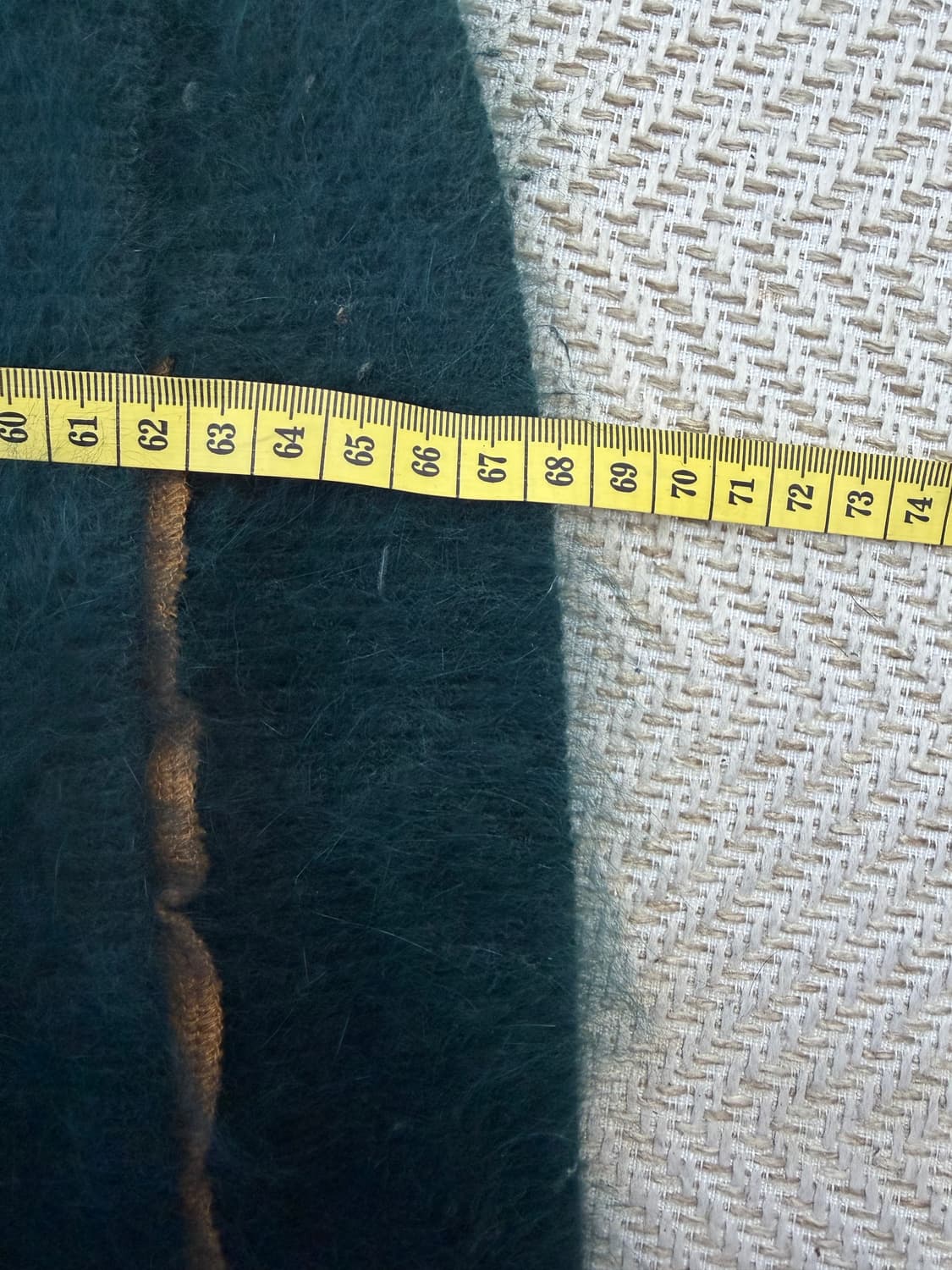 정품) 오즈세컨 한섬 루즈핏 배색 포인트 니트 스웨터 1 상품이미지9