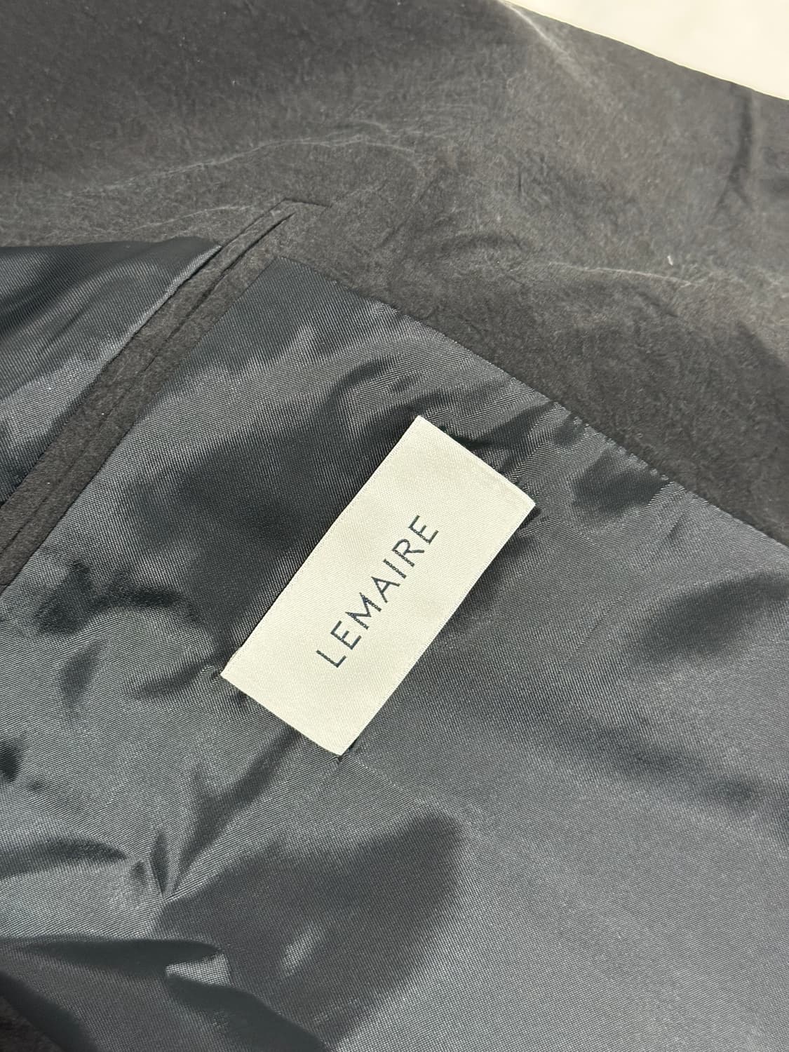 르메르 벨티드 라이트 테일러드 실크 블레이저 자켓 상품이미지6