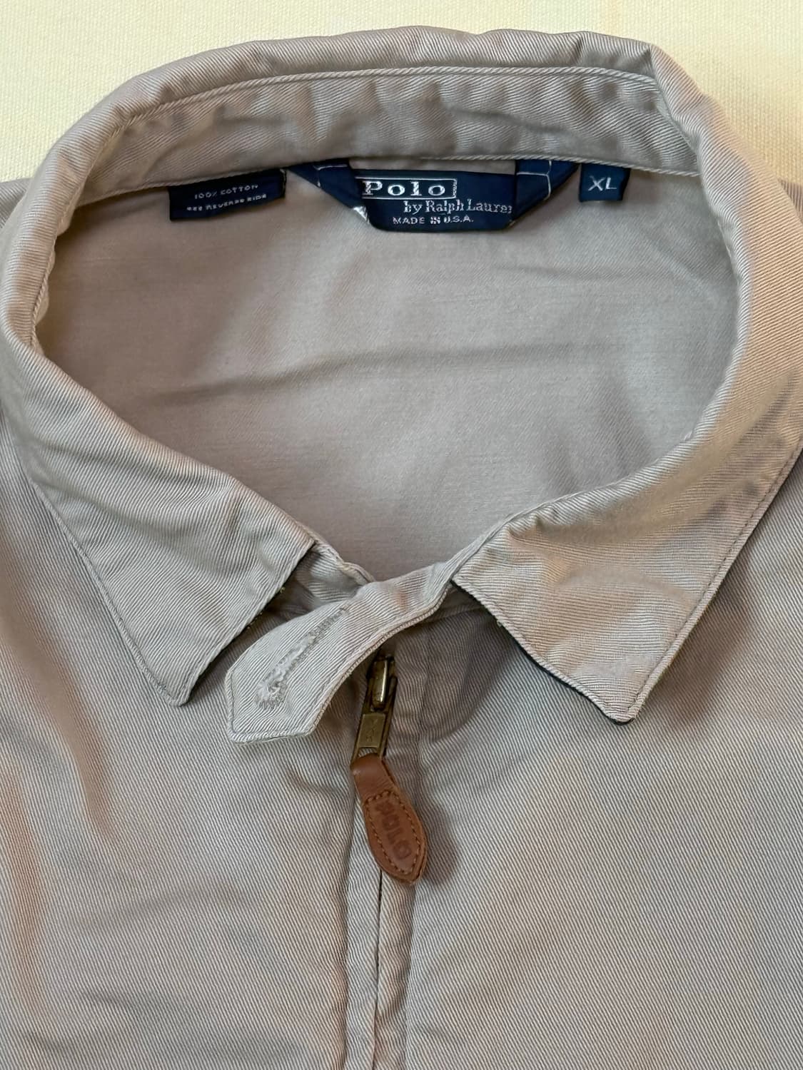 폴로 랄프로렌 헤링턴 자켓 90s made in usa 상품이미지3