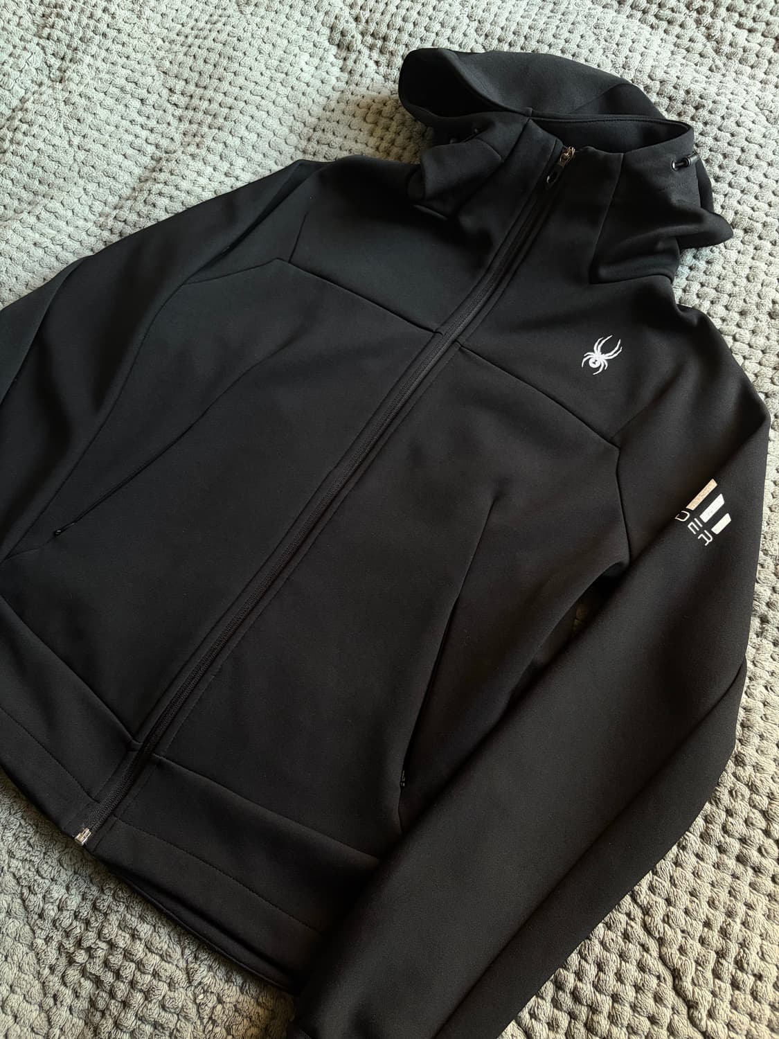 스파이더 블랙 바람막이 상품이미지1