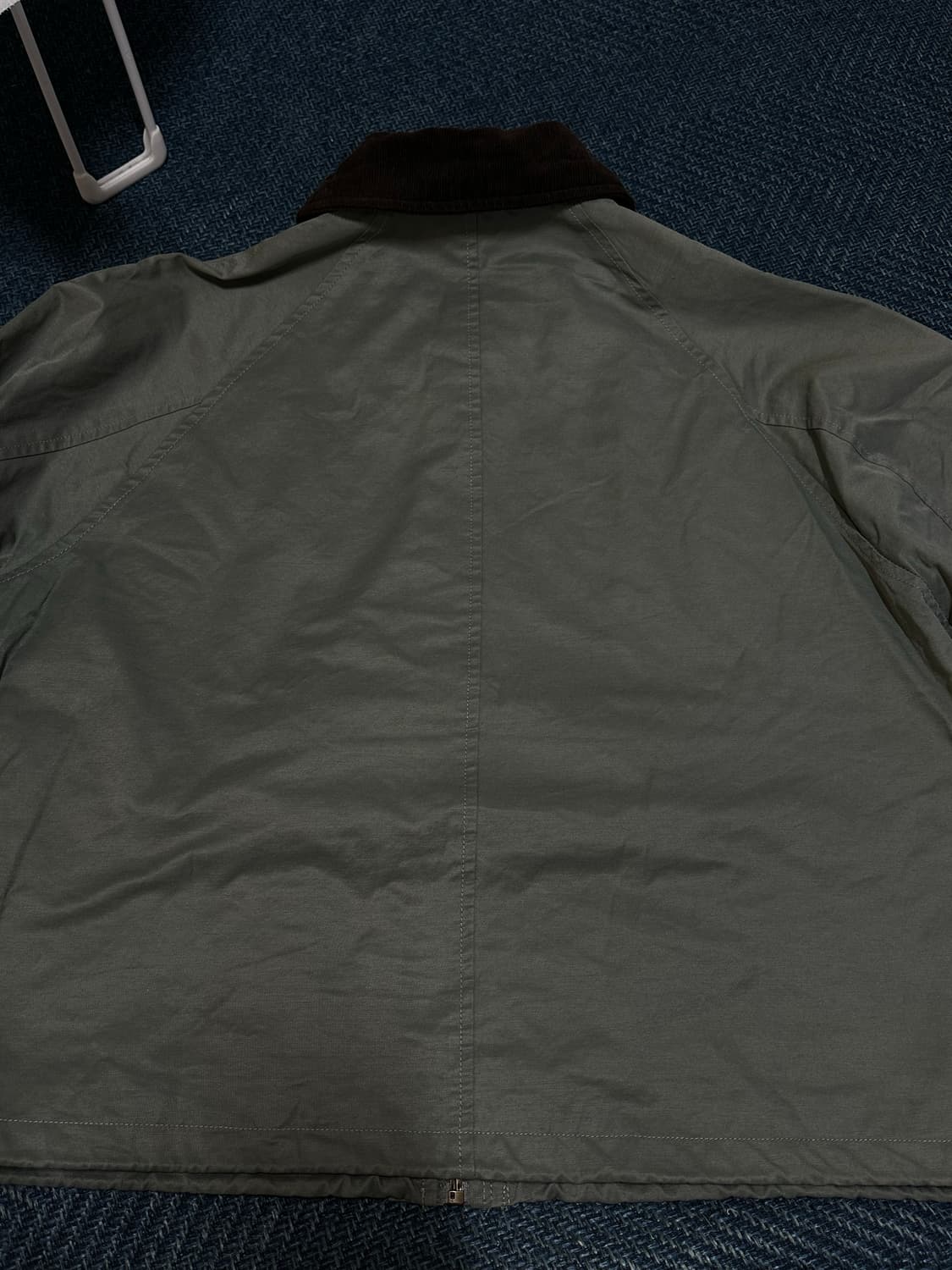 LAP 코듀로이 배색 카라 오버핏 점퍼 상품이미지3