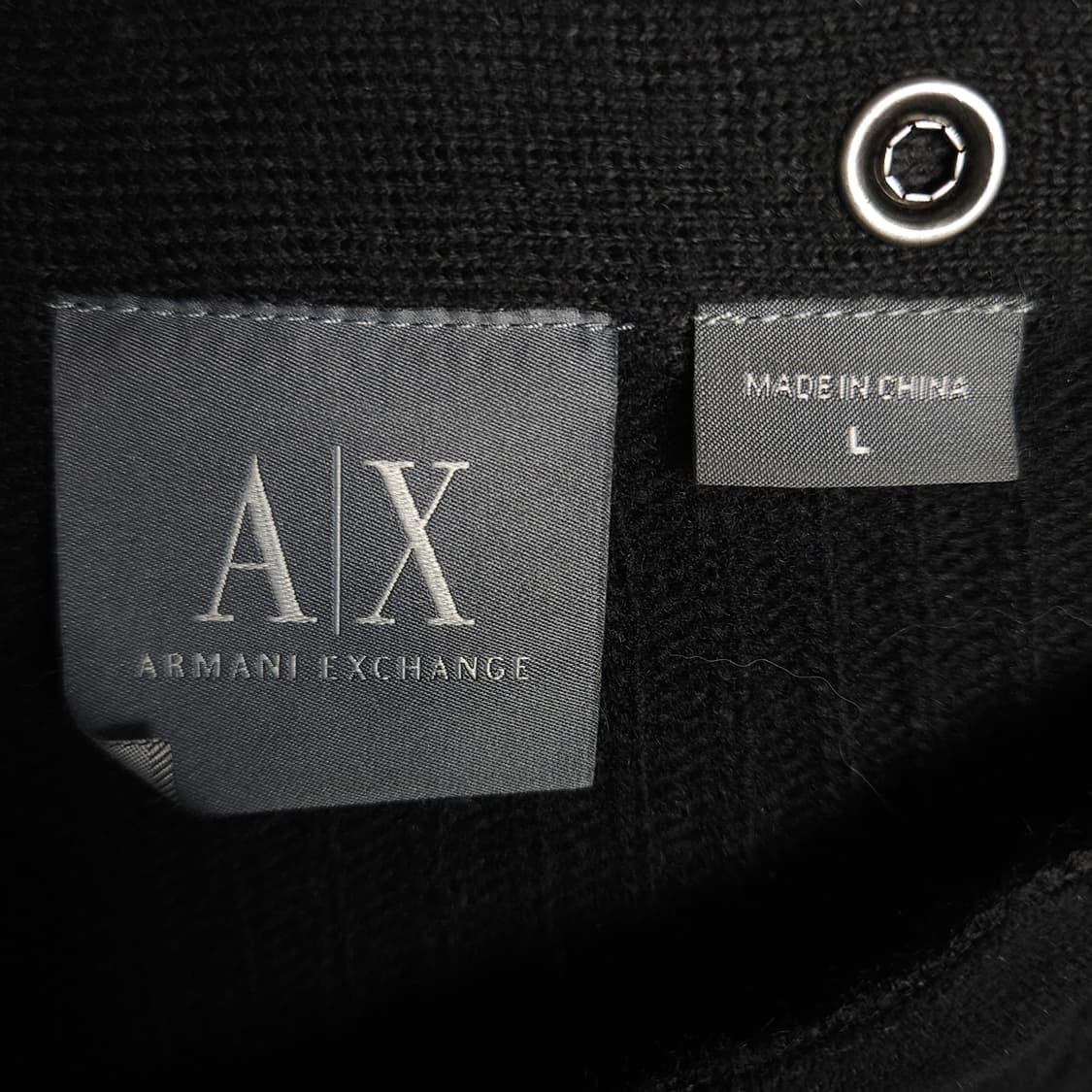 L ) 알마니 익스체인지 남성 스웨이드 니트 상품이미지6