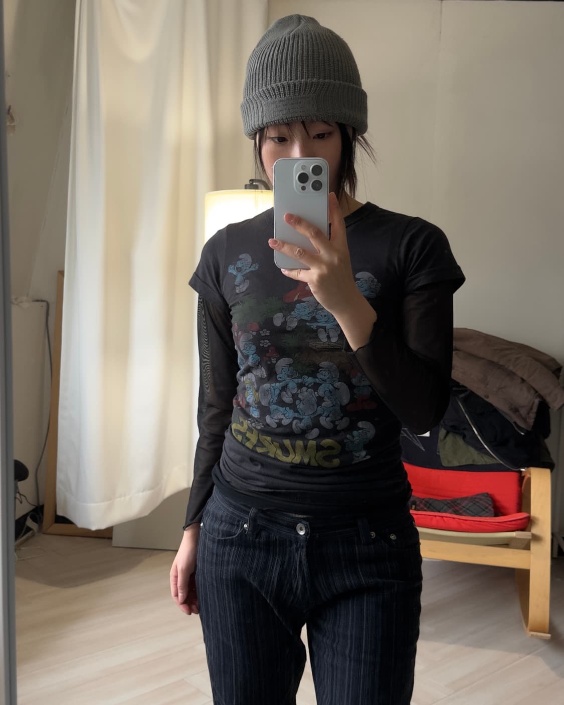 [USA VTG] 2008 made in usa vintage smurf 상품이미지5