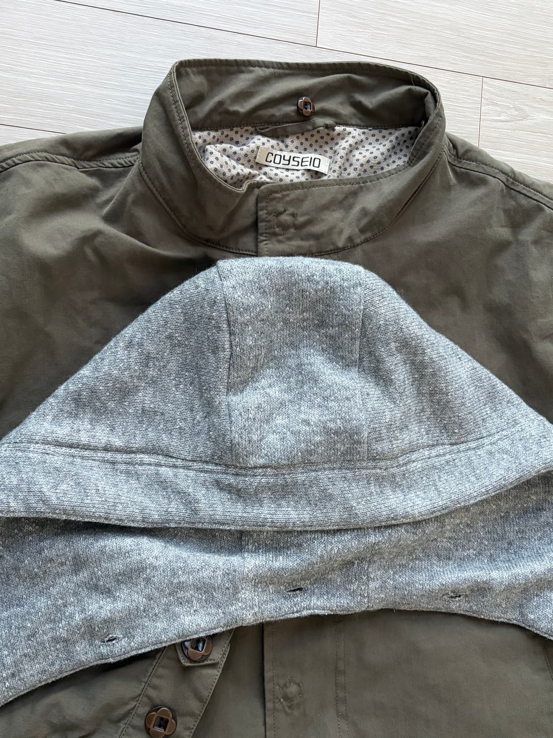 코이세이오 야상 카키 상품이미지4