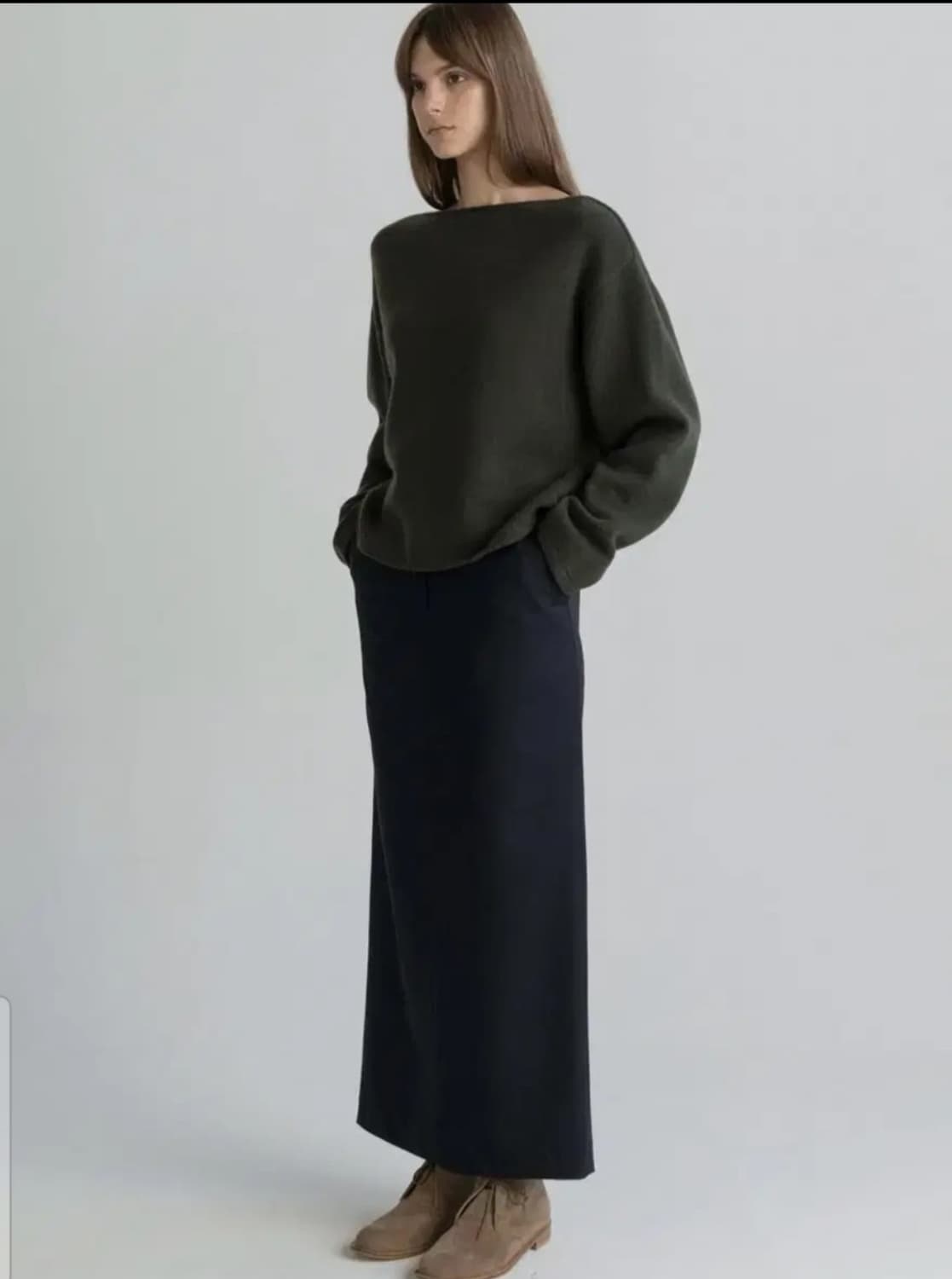 문달 니트 Winslet Knit in Brown 상품이미지1