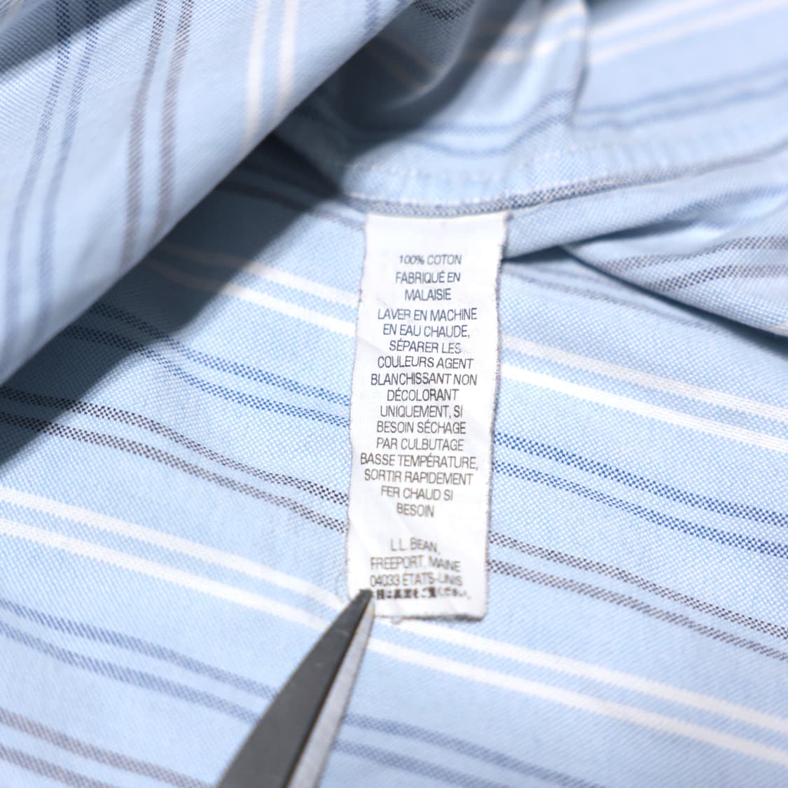 L.L.Bean Wrinkle Resistant Striped Shirt 상품이미지4