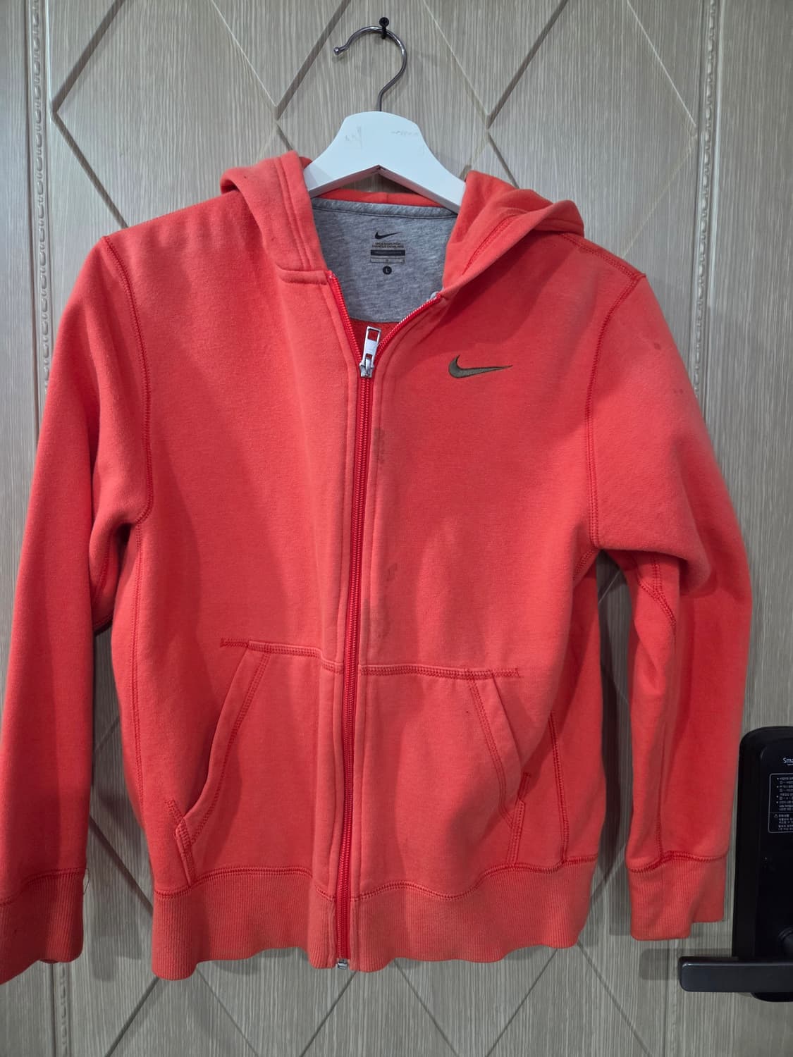 나이키 주황 후드집업 상품이미지1