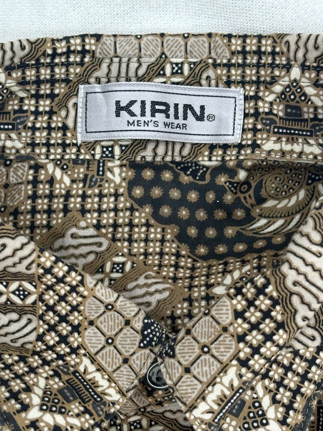 KIRIN 보헤미안 레어 빈티지 셔츠 상품이미지5