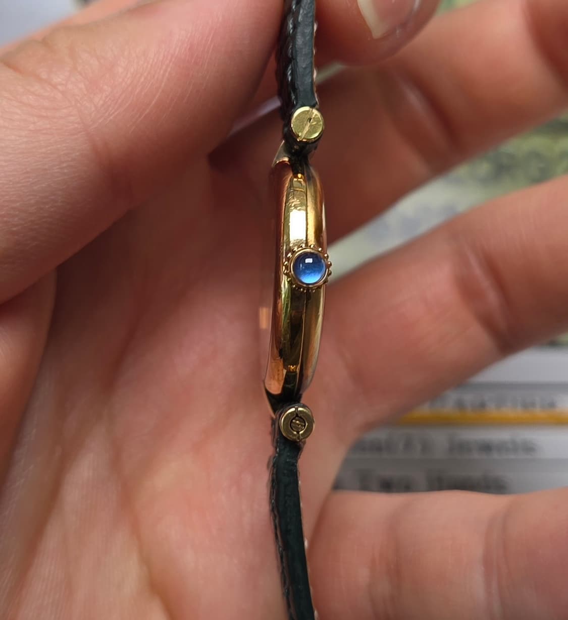 빈티지 까르띠에 머스트드 방돔 실버로만 쿼츠 디버클 여성용 (감정서 포함 상품이미지6