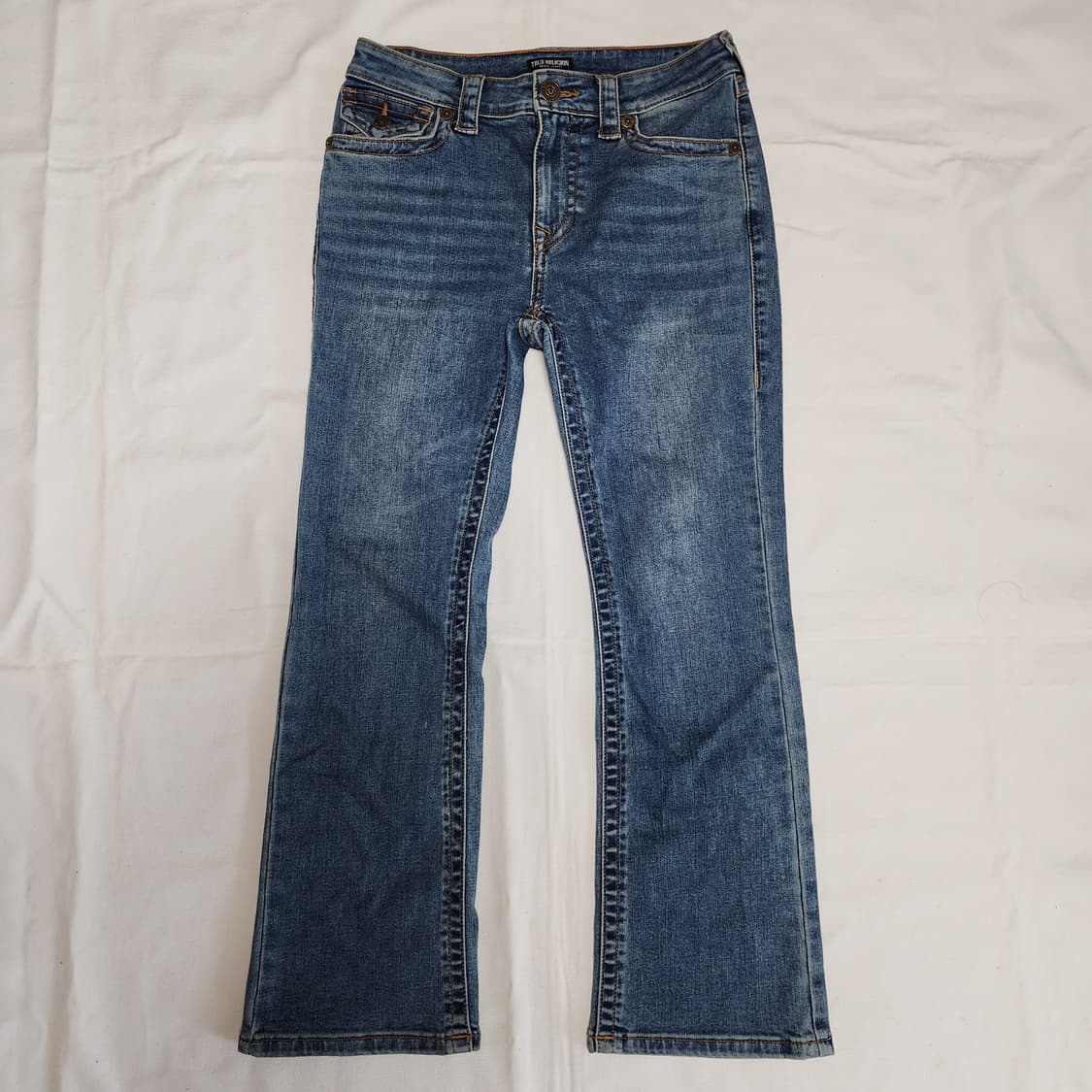 트루릴리젼 Y2k 와이드 데님팬츠 상품이미지3