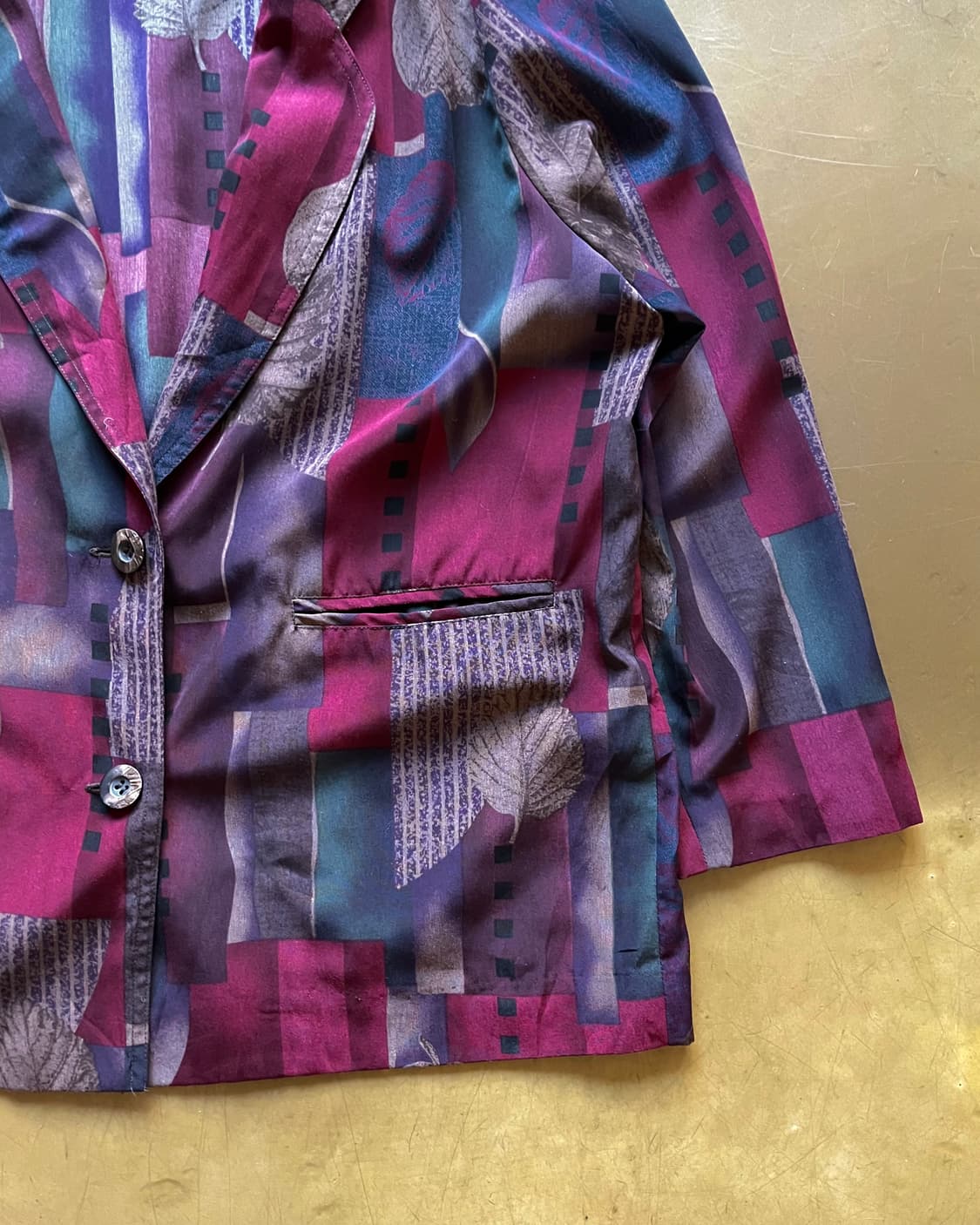 Jpn Antique Ethnic Pattern Old Blazer JK 상품이미지6