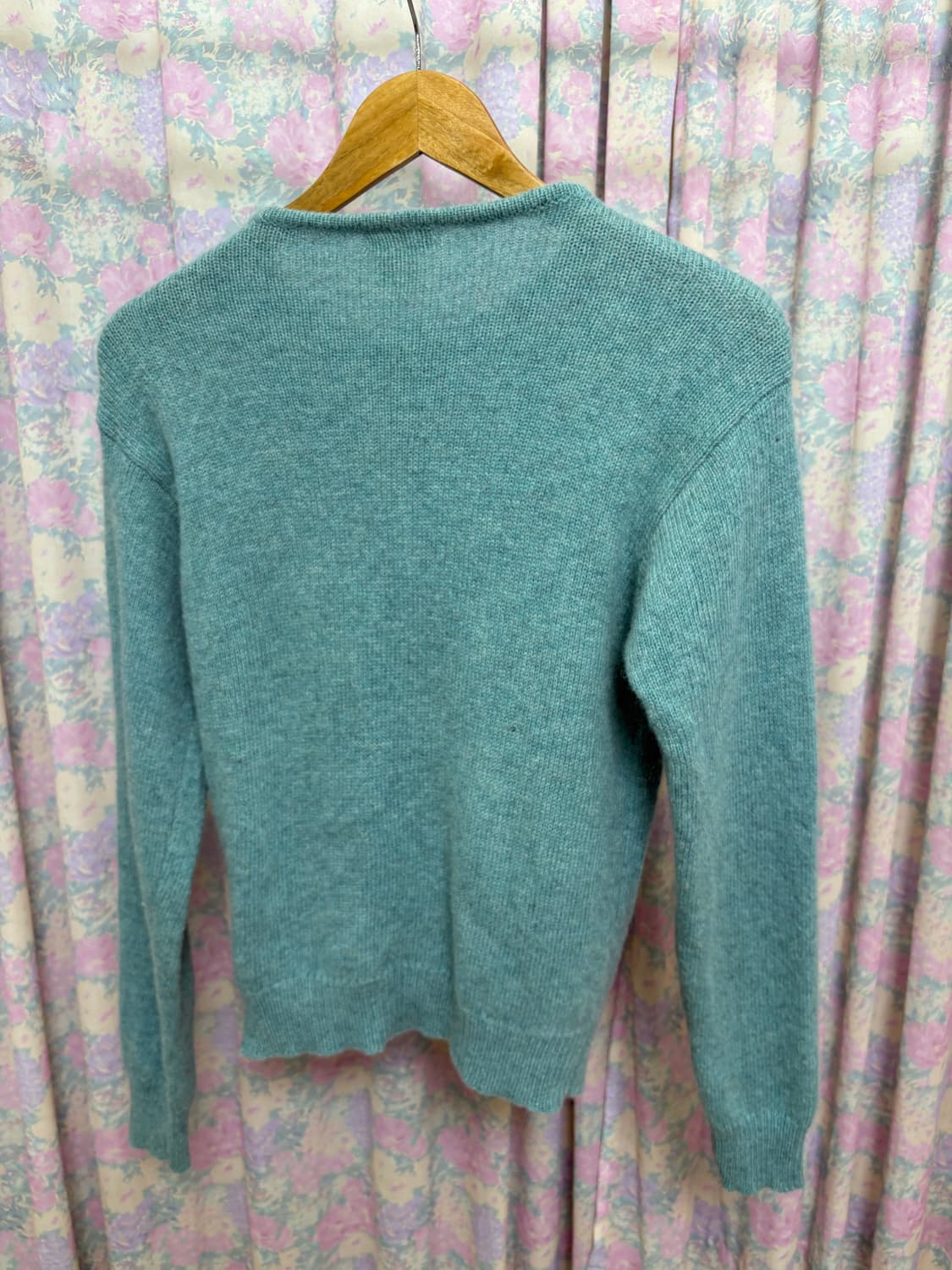 민트 울 니트 가디건 상품이미지9