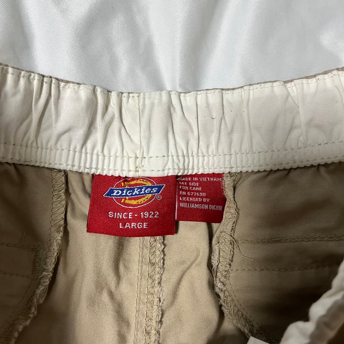 [Dickies] 디키즈 베이지 코튼 이지 쇼츠 상품이미지4