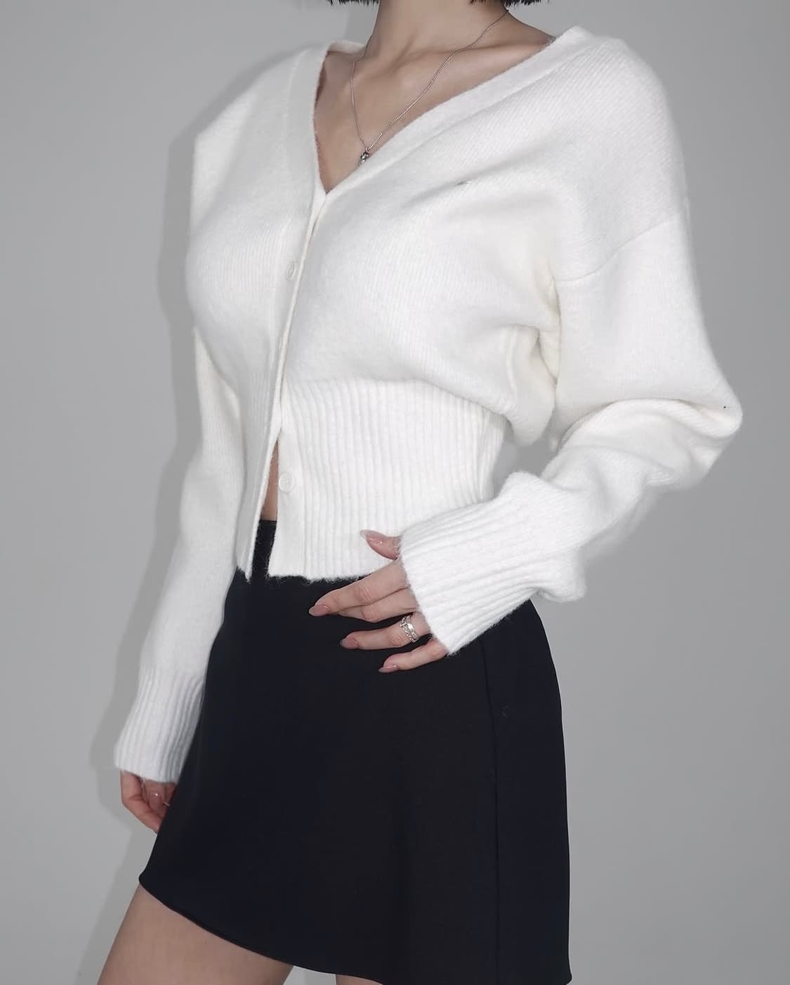 (새상품) 페일제이드 스탠다드 에이라인 스커트 챠콜 차콜 2 상품이미지3