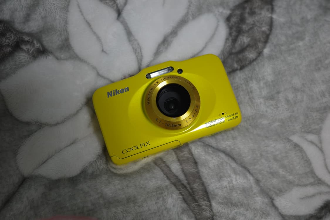 니콘 쿨픽스 S31 Nikon Coolpix 방수 디카 옐로우 상품이미지1