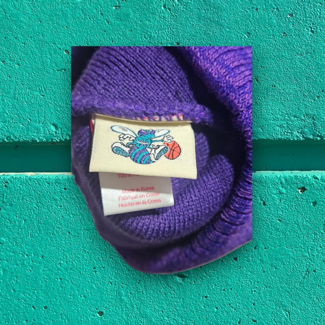 미첼 앤 네스 샬럿 호네츠 비니 상품이미지3