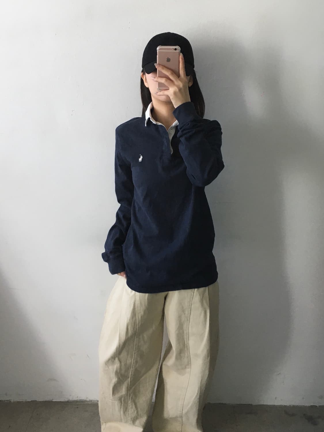 폴로 랄프로렌 카라 롱슬리브 상품이미지2