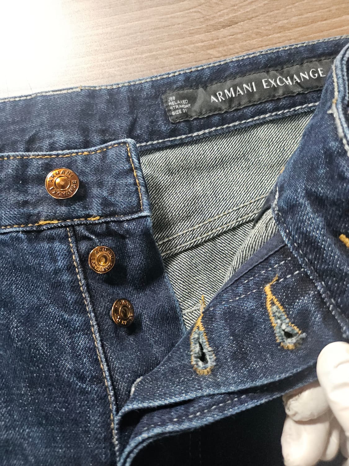 아르마니 익스체인지 J88 릴렉스드 스트레이트 31 상품이미지3