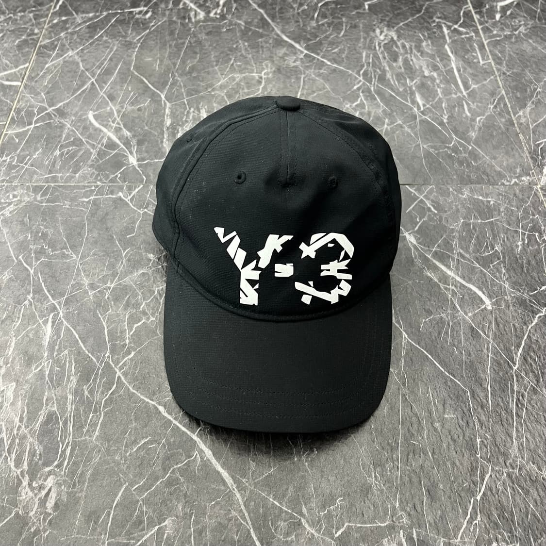 Y-3 로고 볼캡 블랙 상품이미지1