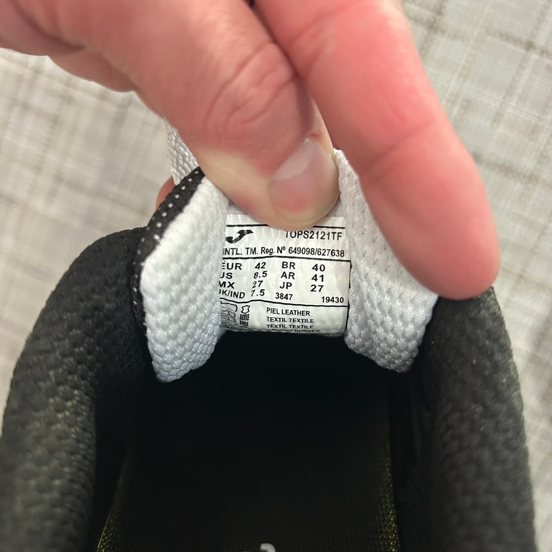 조마 탑플렉스 270 사이즈 판매(1회 착용) 상품이미지8