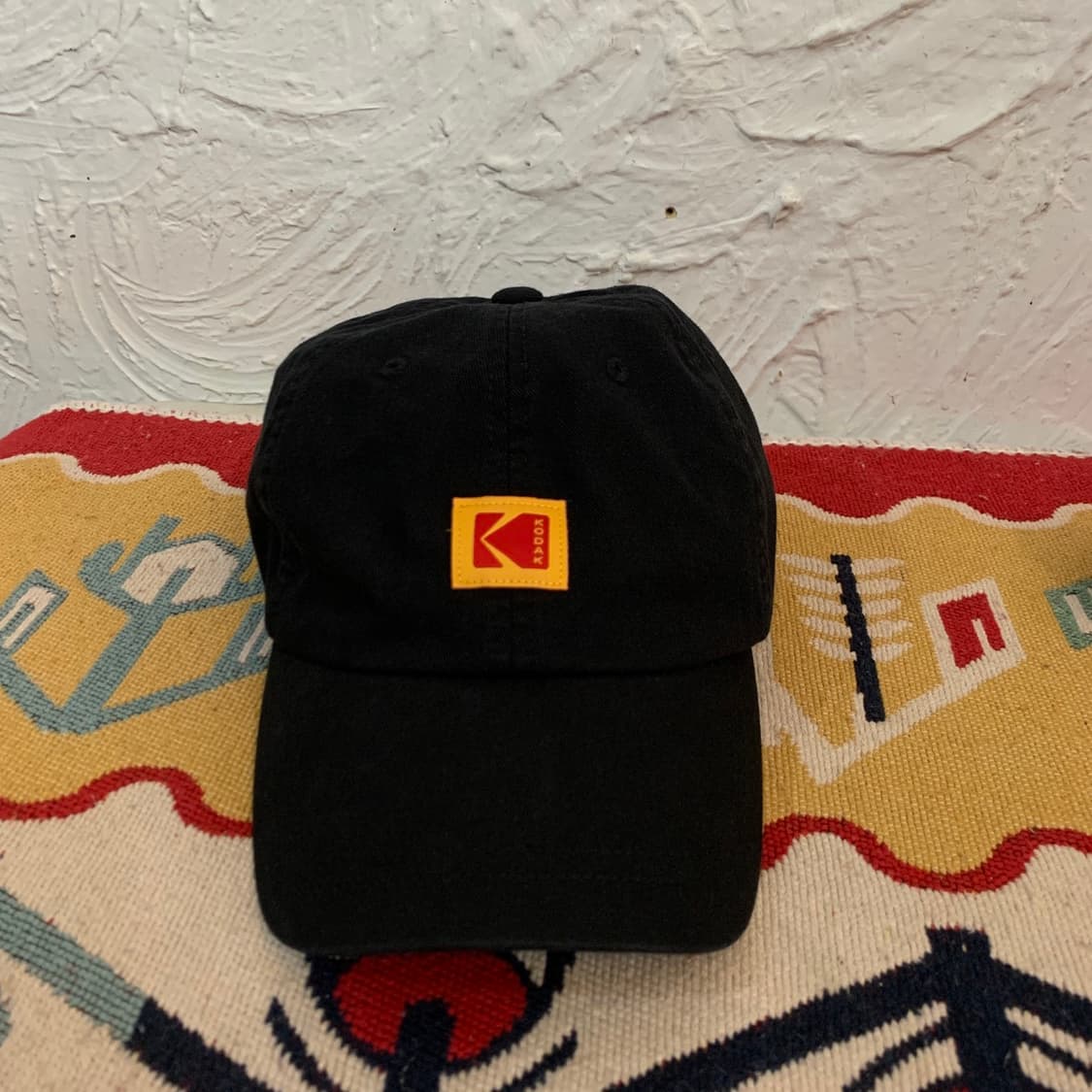 L XL KODAK 코닥어패럴 스퀘어 로고 릴렉스핏 볼캡 모자 상품이미지2