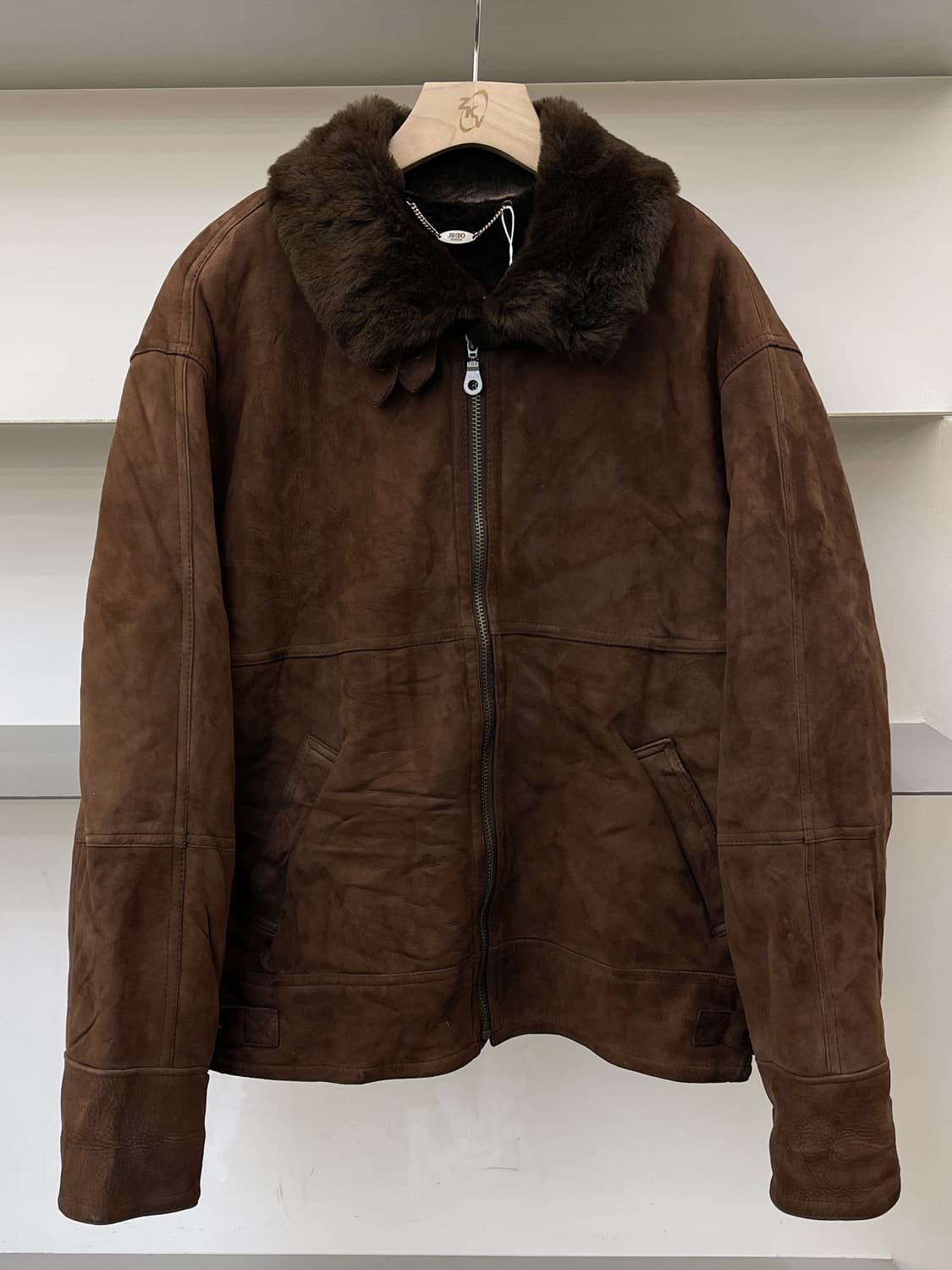 Bona Bell 90‘s 시어링 스웨이드 무스탕 상품이미지2