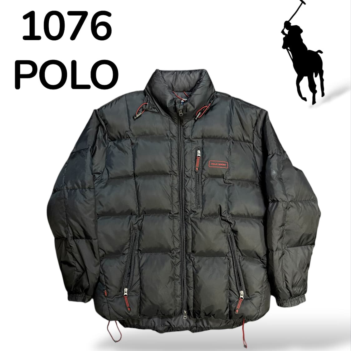 폴로 스포츠 패딩 90s L 상품이미지2