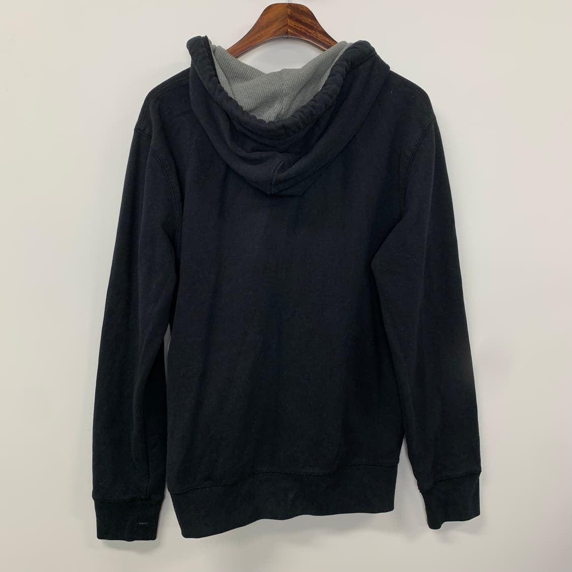 후아유 y2k 와투케 블랙 후드집업 상품이미지3