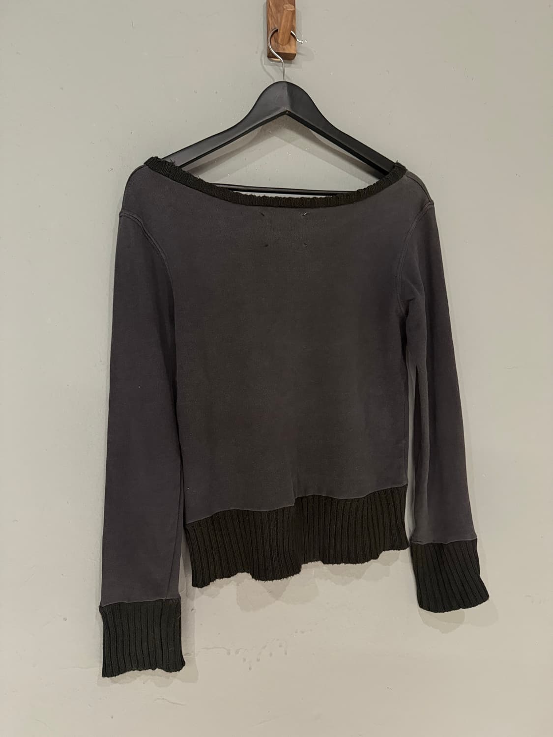 skull printing knit layered long sleeve 상품이미지10