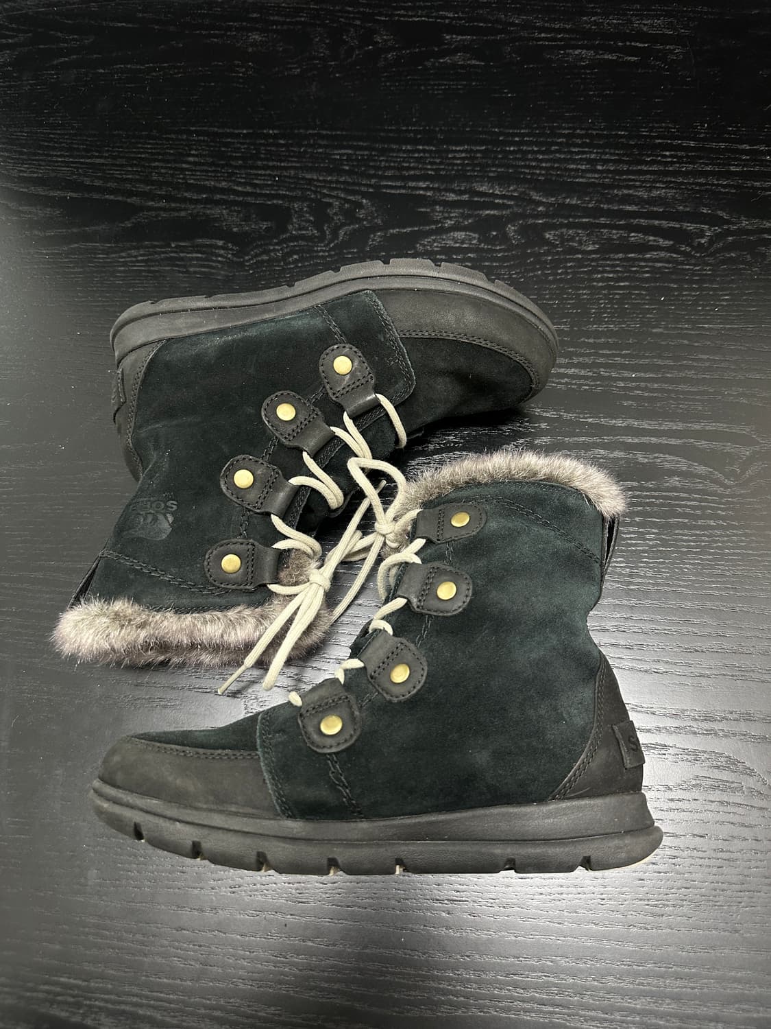 소렐 스웨이드 퍼 부츠 상품이미지2