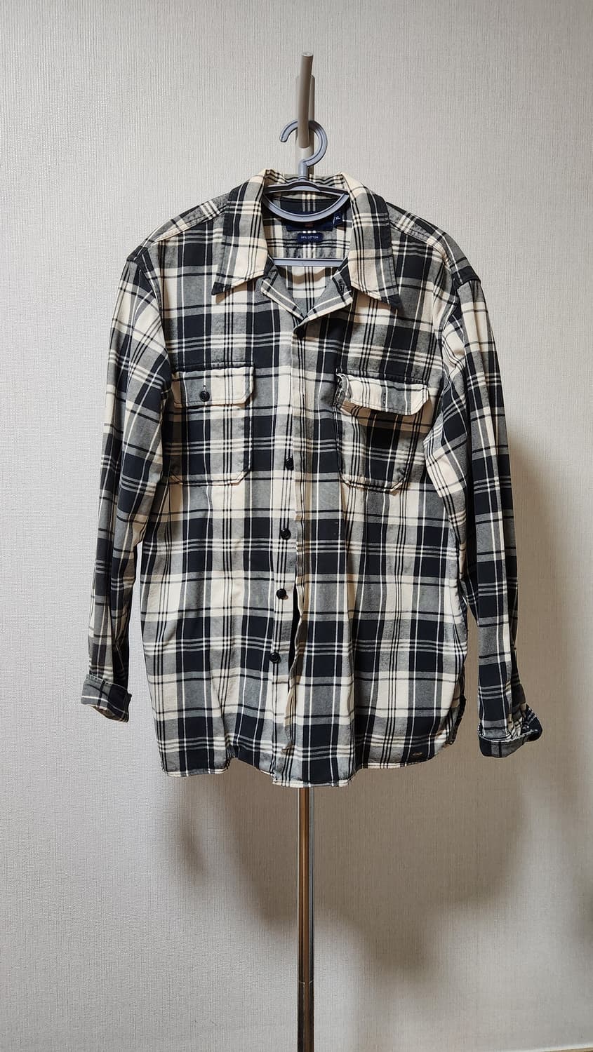 폴로 아우터형 체크셔츠 XL 상품이미지1