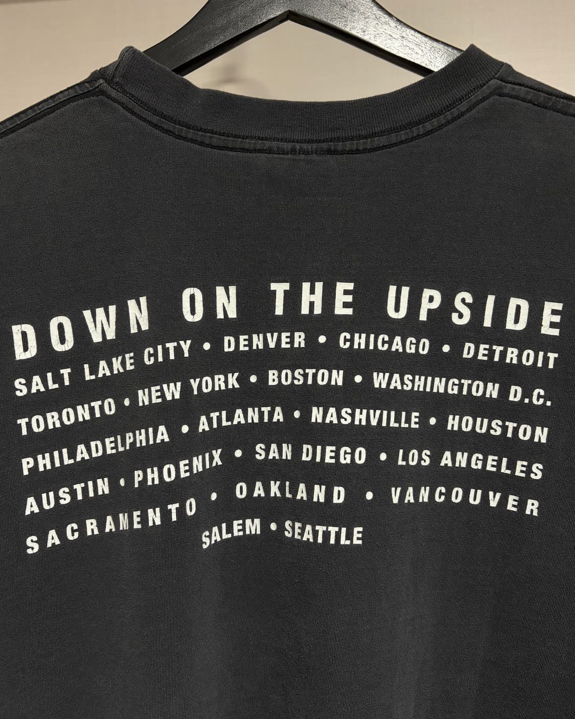 빈티지 90s Soundgarden 사운드가든 다운온더업사이드 티셔츠 상품이미지4