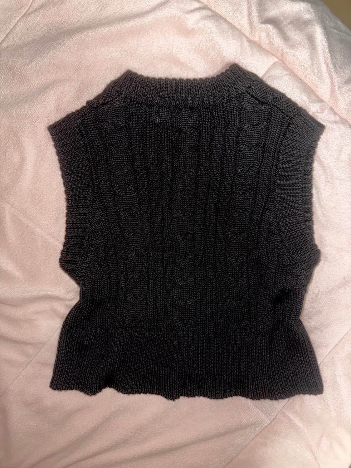 일본빈티지 니트베스트 큐리티보헤미안서울애즈온엔젤넘버555 상품이미지3