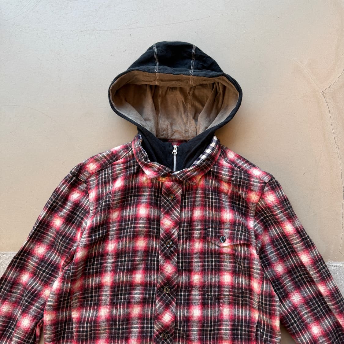 PPFM 레이어드 플란넬 셔츠 상품이미지4