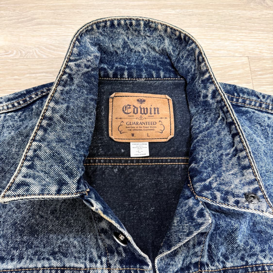 에드윈 데님 자켓 L 청자켓 상품이미지3