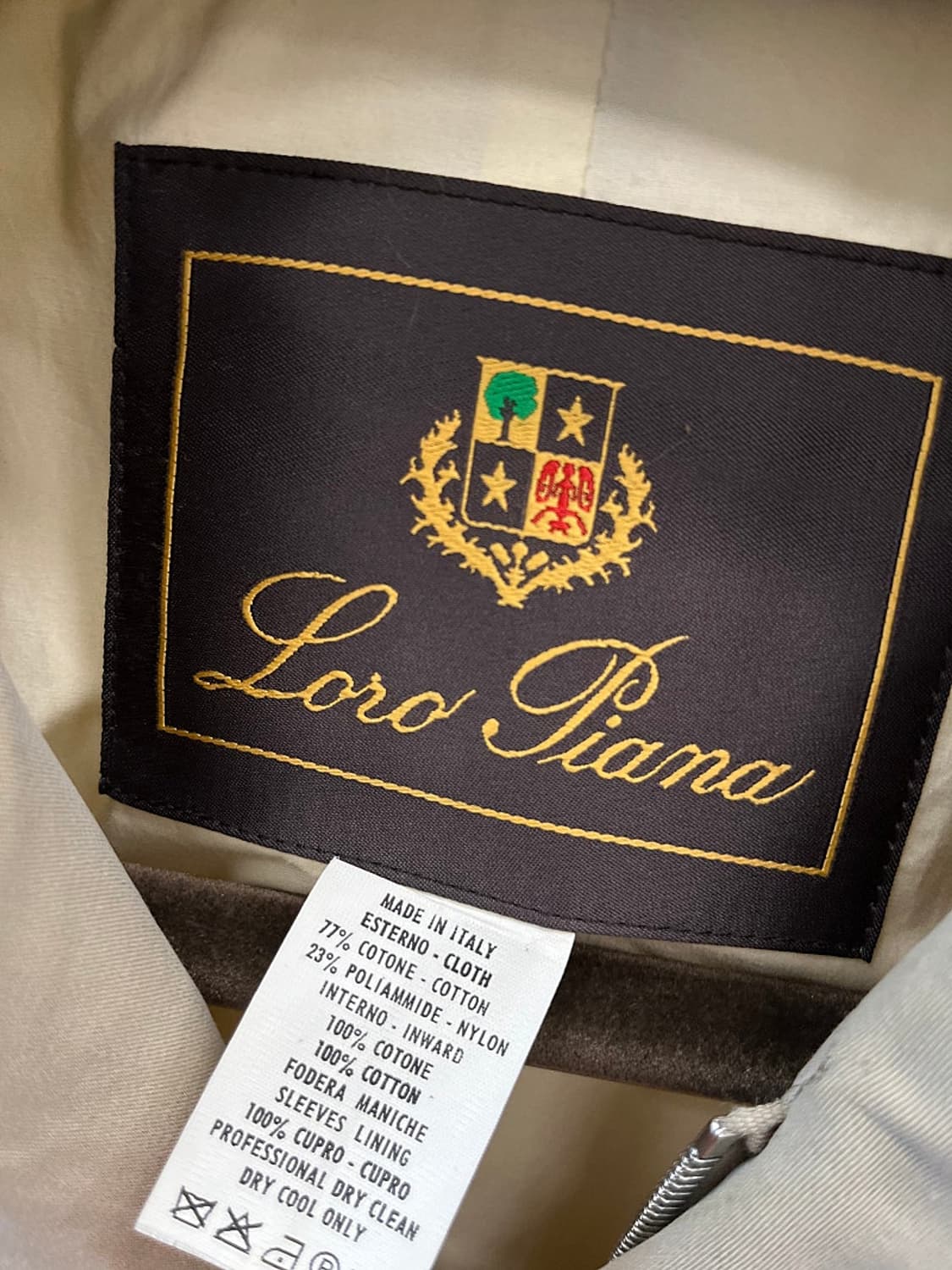 95-100) 로로피아나 스톰시스템 맥코트  상품이미지4