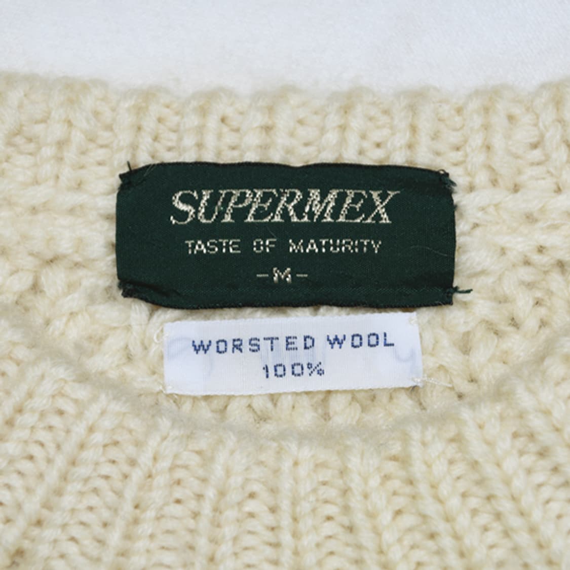 SUPERMEX 빈티지케이블스웨터 상품이미지6