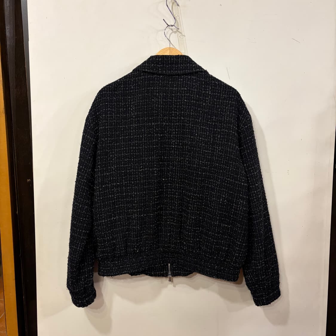 크러쉬어게인 트위드 블루종 L 상품이미지3