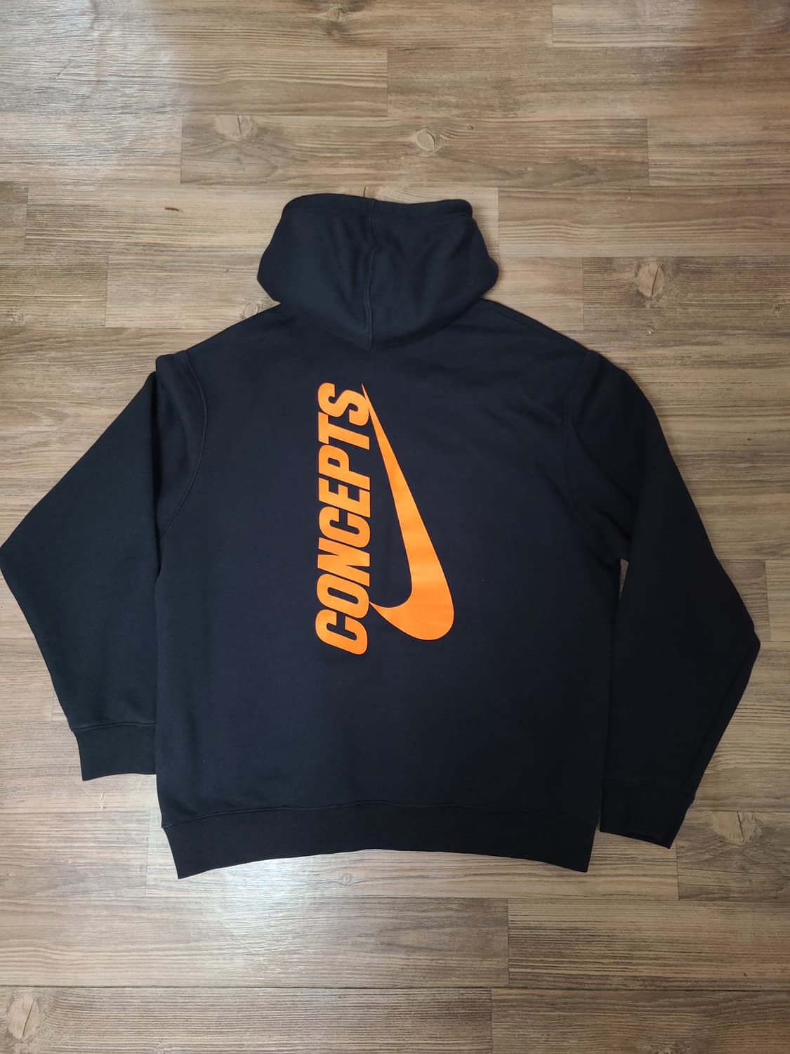 (XL 105) 나이키 X 컨셉트 SB 플리스 블랙 후드티 티셔츠 상품이미지3