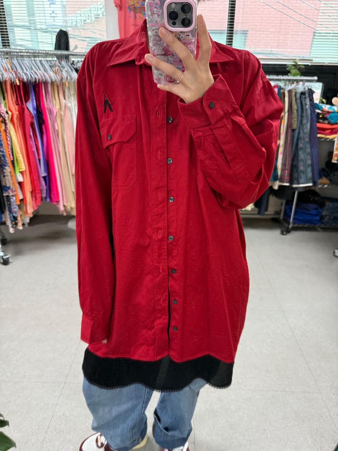 Usa western shirt  상품이미지4