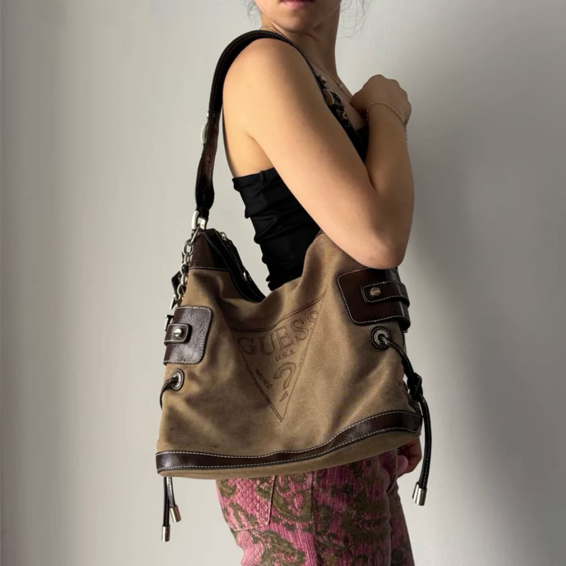 Y2K 빈티지 게스 가방 숄더백  상품이미지2