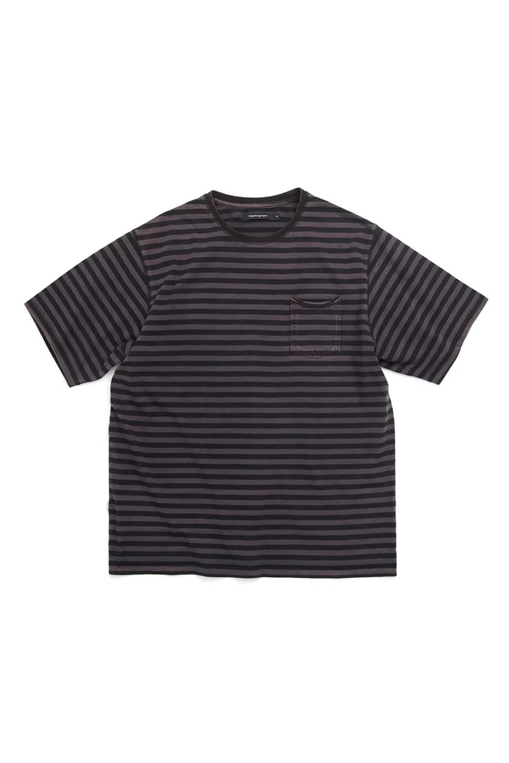 해칭룸 스트라이프 포켓 티 상품이미지1