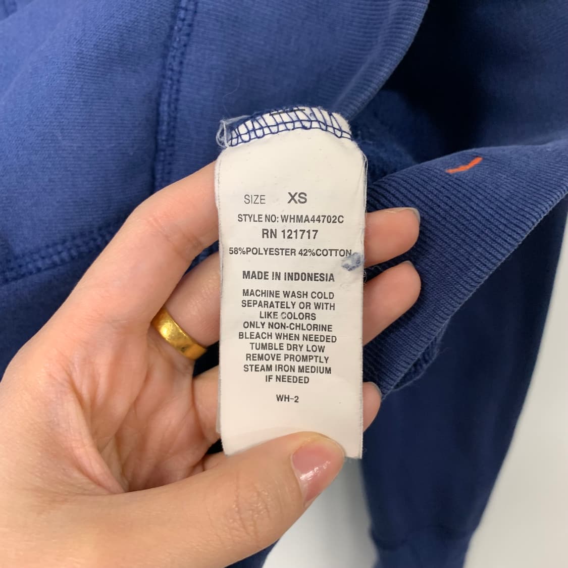 후아유 y2k 와투케 스펠아웃 후드집업 상품이미지5