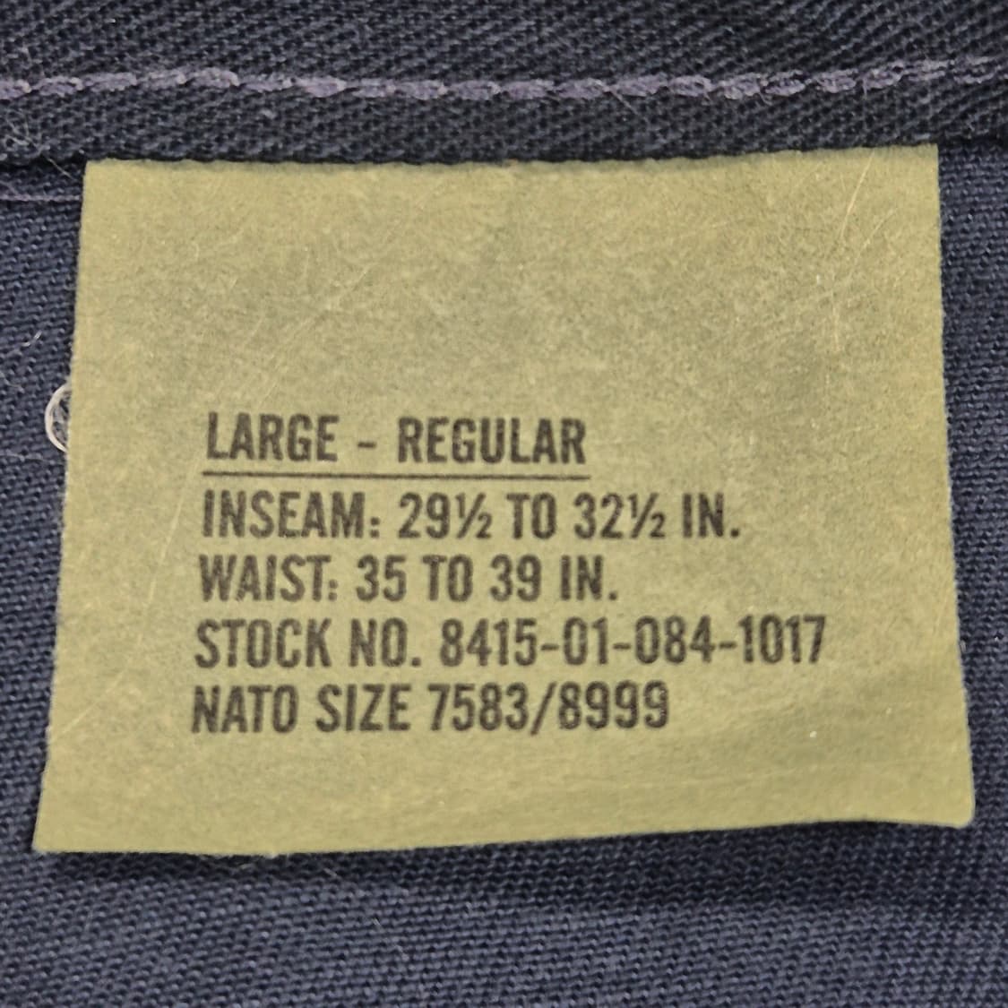 [L] 미군 트라우저 -735 상품이미지4