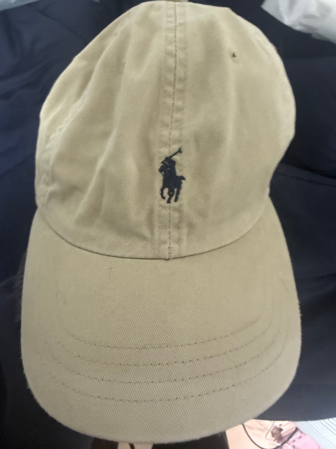 폴로 정품 베이지 캡 모자 상품이미지1