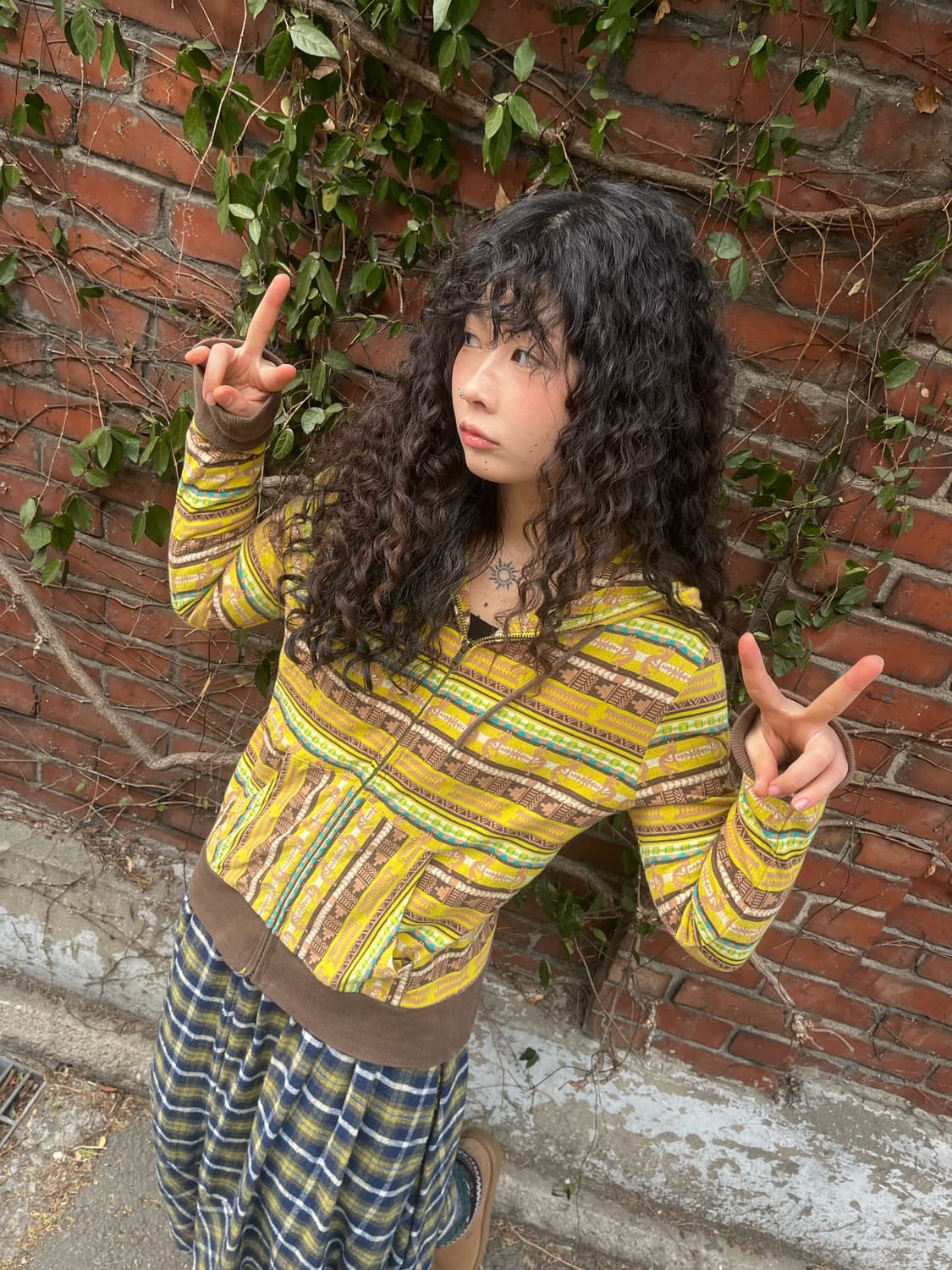 Titicaca 코코펠리 줄무늬 후드집업 상품이미지1